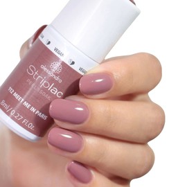 alessandro Striplac Peel or Soak Vegan Meet Me In Paris - LED Nail Polish in Taupe Violet - For Perfect Nails in 15 Minutes 8 ml