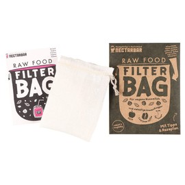 Nut milk bag made of linen, handmade in Germany, eco filter bag, antibacterial, vegan milk alternatives and oat drink, make yourself, juicing, straining, sprouting