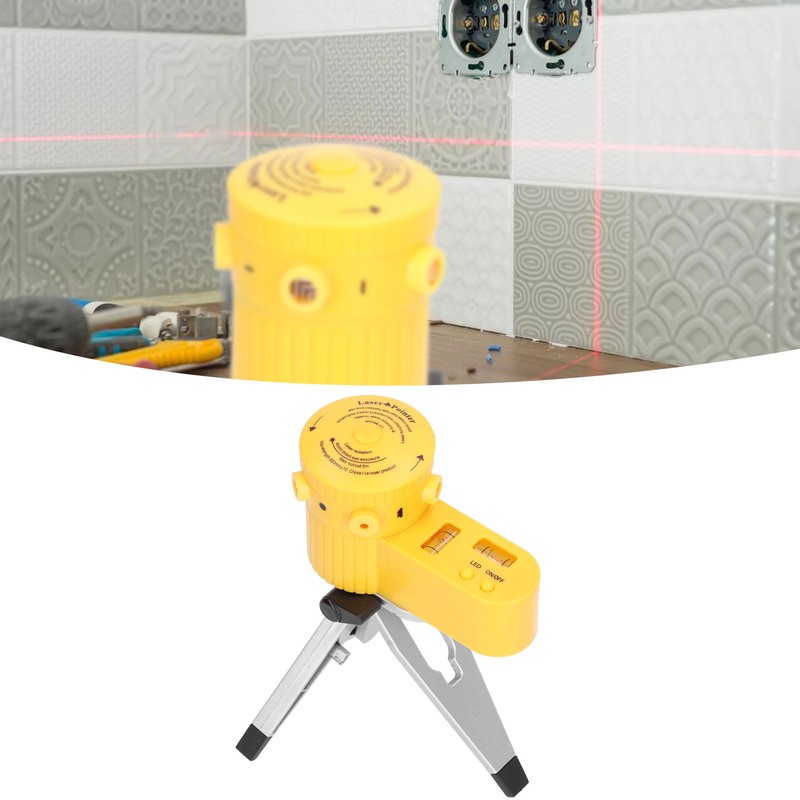 Laser Line Level High Accuracy Multifunctional Lightweight Leveling Tool with