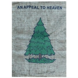 An Appeal To Heaven Vintage Premium Quality Heavy Duty Fade Resistant 12x18 12"x18" Double Sided 100D Woven Poly Nylon Boat Flag Banner Sleeve