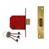 Union Locks 2134E 5 Lever BS Mortice Deadlock 67mm -