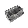 Paxanpax PLD1602 Universal Deluxe Dishwasher 2-in-1 Full Size and Detachable Slimline Cutlery Basket (230mm x 130mm x 145mm)