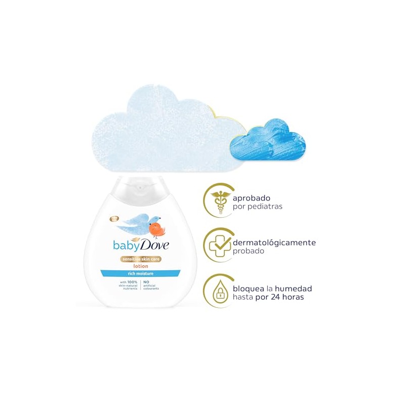 DOVE BABY BODY LOTION RICH MOISTURE 200ML