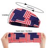Sports Headband for Men 9 Pack Flag Sweat Headbands for