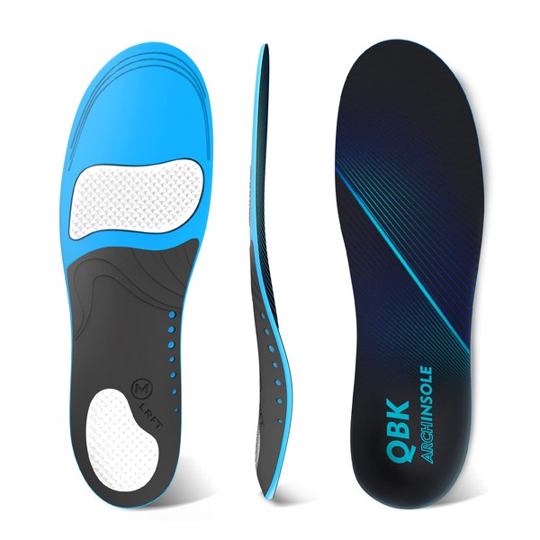QBK Orthaheel Inserts for Women Plantar Fasciitis Relief Suitable for