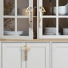 WJXFHTD 2PCS Art Decor Cabinet Pulls, Zinc Alloy Modern Simple
