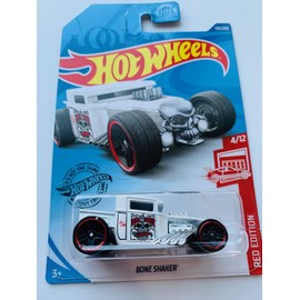 Hot Wheels 2020 Red Edition Boneshaker 135/250, White