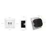 LogiLink PA0254 Flush-Mounted Socket with 2 x USB-A and 1