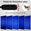 LEDCARE USB Star Projector Night Light, Portable Adjustable Romantic Interior