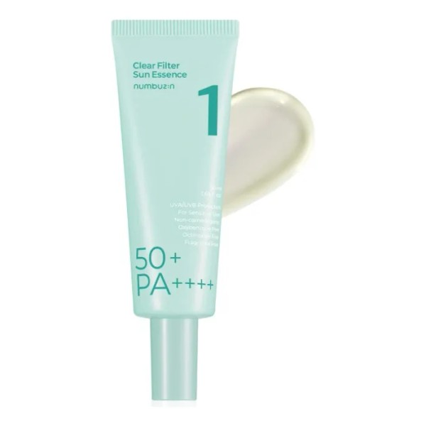 🌞🧴✨ Numbuzin No.1 Clear Filter Sun Essence – 50ml Protección