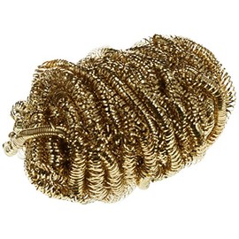 ERSA Trockenschwamm aus Metallwolle 0008M/SB - Trockenreiniger aus spezieller Spiral-Metallwolle für die Reinigung von Lötspitzen - geeignet für bleifreies sowie bleihaltiges löten