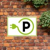 Sign 20 x 30 cm Aluminium Composite Panel for Fence