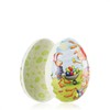 com-four® 6 x Easter eggs for filling, colourful filling eggs