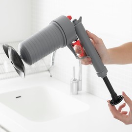 Universal Compressed Air Gun for Drain Cleaning with Adapters KlinGun InnovaGoods