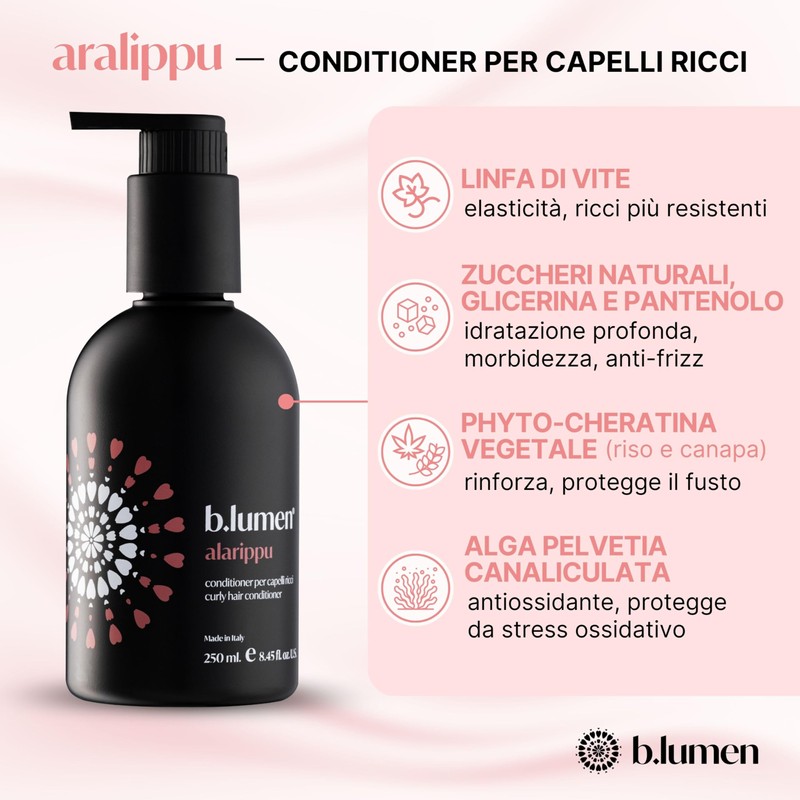 B.lumen Alarippu Conditioner for Curly Hair 250 ml Based on