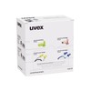 Uvex hi-com ear plugs with cord, 100 pairs