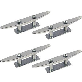 PRIOstahl Stainless Steel V4A Boat Clamp Stainless Steel 2-Hole 100 mm
