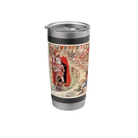 Knights of The Round Table & Sir Galahad Stainless Steel Insulated Tumbler