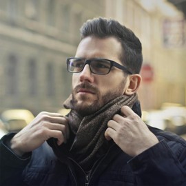 3 Pack Progressive Reading Glasses 1.0 Oversized Large Square Men Readers,Lightweight Cheaters Glasses W/Comfortable Spring Hinges