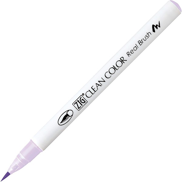 Kuretake Zig Clean Color Real Brush Watercolour Pen - Pale Violet 806