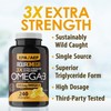 AquaOmega 3x Extra Strength EPA Omega3 - Wild Caught Omega