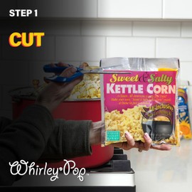 All in One Popcorn Packs - Wabash Valley Farms All-Inclusive Popping Kits, Sweet & Salty Kettle Corn, Popcorn Kernels for Popcorn Machine, All in One Popcorn Kernels, Popcorn Kit, 3 Kits 1 Pack