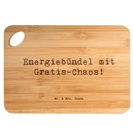 Mr. & Mrs. Panda Bamboo Chopping Board Saying Children's Energy Bundle Gift Boards Heartwarming Sayings Grandparents Kitchen Board Dynamic