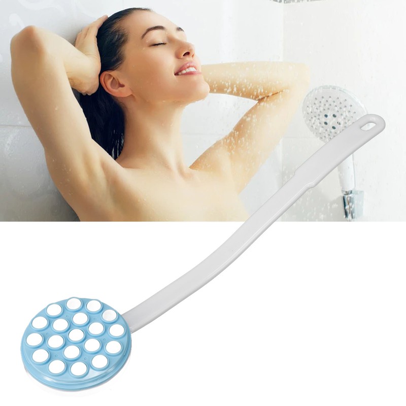 Lotion Applicator Massager Long Shower Bath Brush Roll On Dispenser