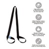 YOGAER Yoga Mat Carrier Strap, Adjustable Thick Straps Sling for