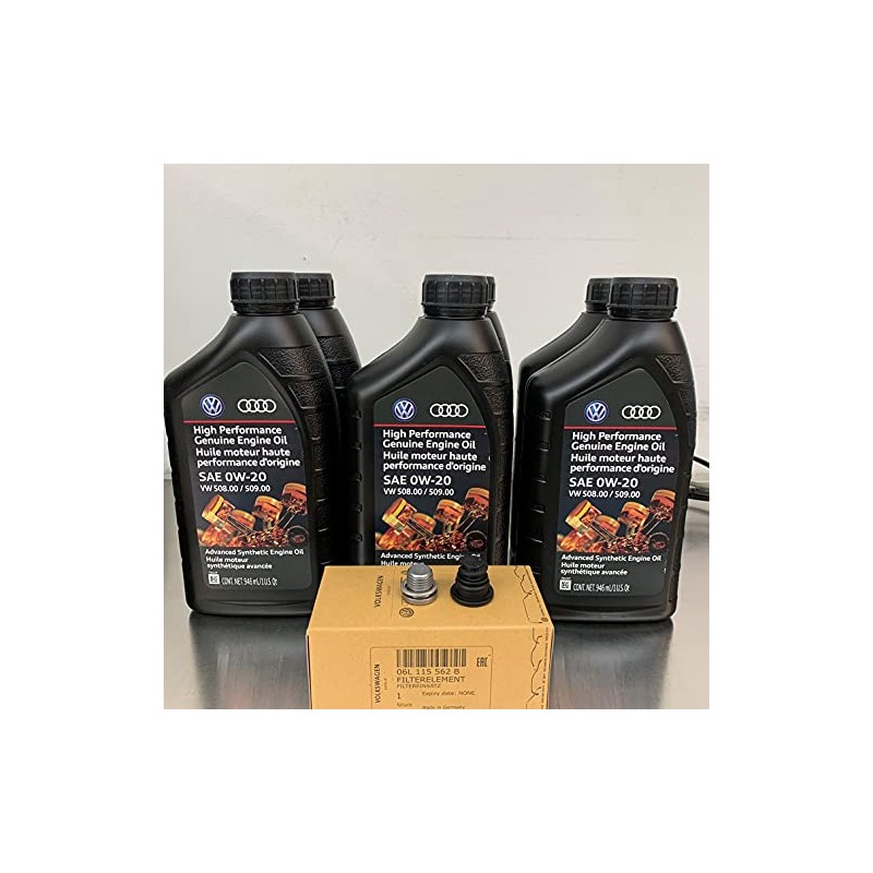 0W20 Volkswagen OEM Oil Change Kit For Volkswagen