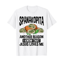 Greek Spanakopita Pan Greek Cuisine Spanakopita Spinach T-Shirt