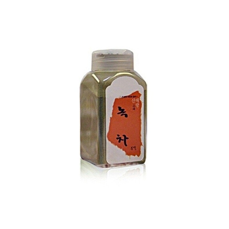 Sanhaerang 산해랑 국내산 녹차분말 100g24447456634640 Sanhwang Domestic Green Tea Powder