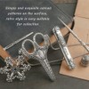 6 Pcs Embroidery Scissors Kit, Golden Exquisite Retro Scissors European