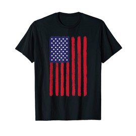 Vintage American Flag Memorial Day Veterans Military T-Shirt for Women Kids Men