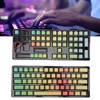 Keycaps PBT Translucent Sublimation Rainbow Gradient Mechanical 108 Keycaps for
