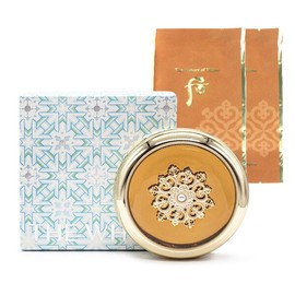 The Whoo Cheongidan Hwahyeon Essence Cushion No. 21 Main Product + 2 Refills Set / 더후 천기단 화현 에센스 쿠션 21호 본품+리필2개 세트