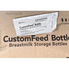 Abbott (Lot of 50) Abbott Breast Milk Storage Bottles 4 oz Custom Feeding Bottles 60mL
