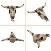 Cattle Skull Tank Decor, Resin Reptiles Hideouts Decorations, Decor Statue