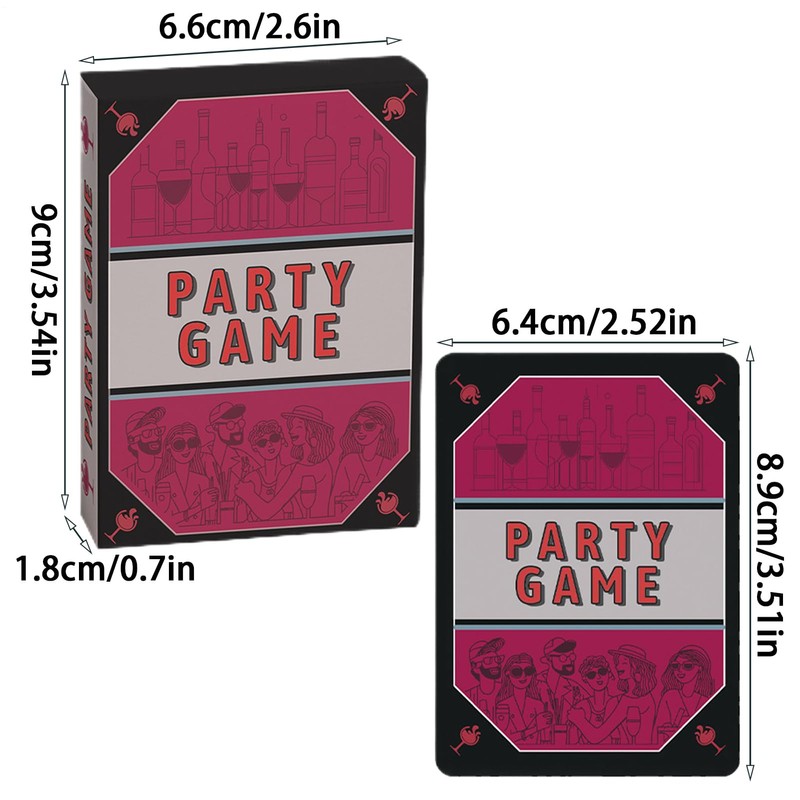 Cards for Game Night | Fun Multiple Players 50x Tabletop