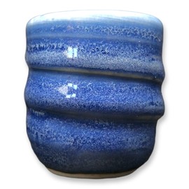 Penguin Pottery - Celadon Series - Denim Gloss - Mid Fire Glaze, High Fire Glaze, Cone 5-6 for Mid Fire Clay, High Fire Clay - Ceramic Glaze Pottery (1 Pint | 16 oz | 473 ml)