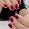 DND 701 WANNA WINE Gel and Lacquer Duo nail care