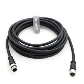 SZRMCC Vision Sensor Cable M12 A Code 17 Pin Male to Female for HIKROBO SC3000/SC2000E ID3000 Code Reader Sick 3D Visionary-T CDB/CDM Lucid Vision Labs Triton10 Machine Vision