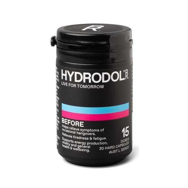 Hydrodol Before 15 Dose Capsules 30