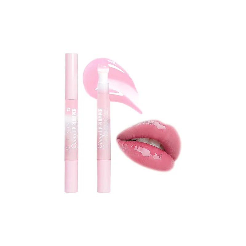 Brillo Labial SAS Plumper Hidratante Libre Crueldad Color 02 Lavanda