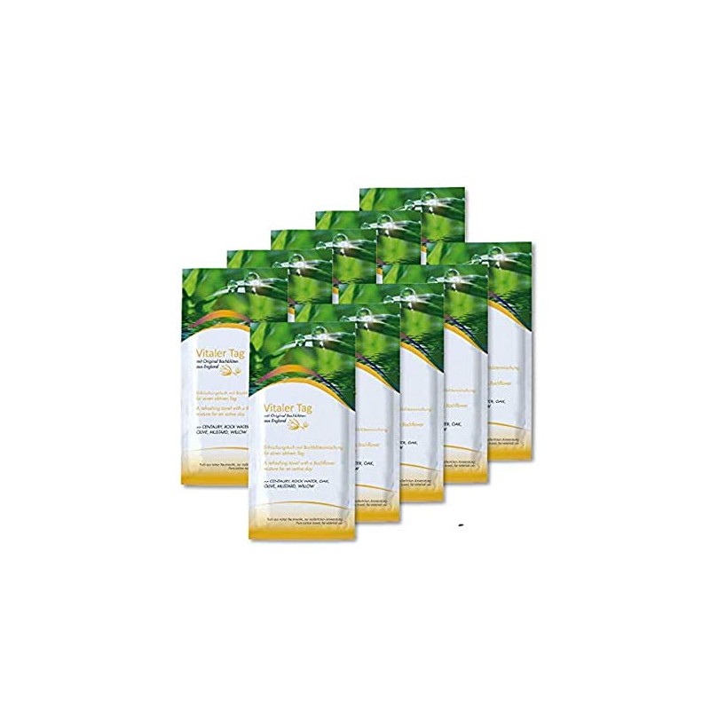 10 x Aromatücher Cotton "Vitaler Tag" Refreshing Towel