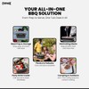 XL Collapsible BBQ Prep Tub with Cutting Board & Drain