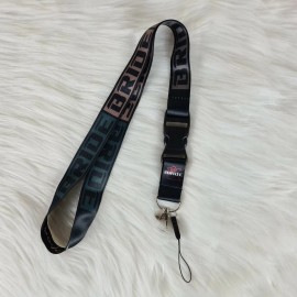unbranded NEW BRIDE Car Lanyard Key Chain Strap Black Steal Gray Color Quick Release