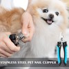 Candure Dog Nail Clippers and Trimmer with Safety Guard to