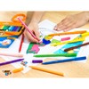 BIC Kids Visa Felt Tip Colouring Pens Set, Assorted Ink