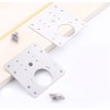 12PCS Cabinet Hinge Repair Plate - Stainless Steel Kitchen Cabinet